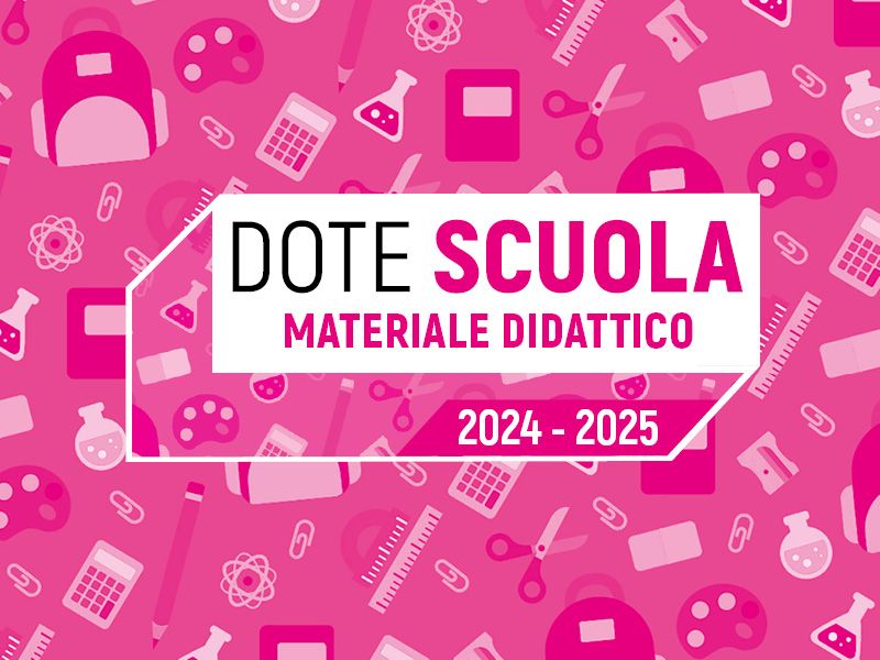 Dote Scuola - Materiale Didattico 2024-2025